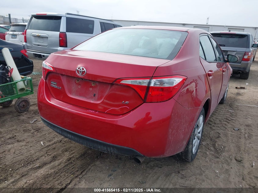 2014 TOYOTA COROLLA LE - 5YFBURHEXEP070555