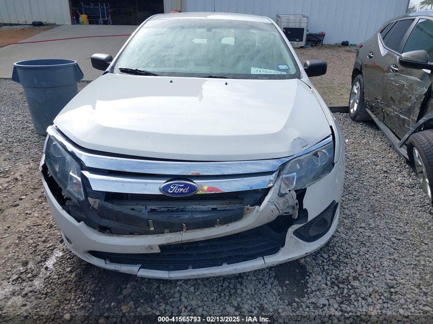 2011 FORD FUSION VIN: 3FAHP0GA6BR298625