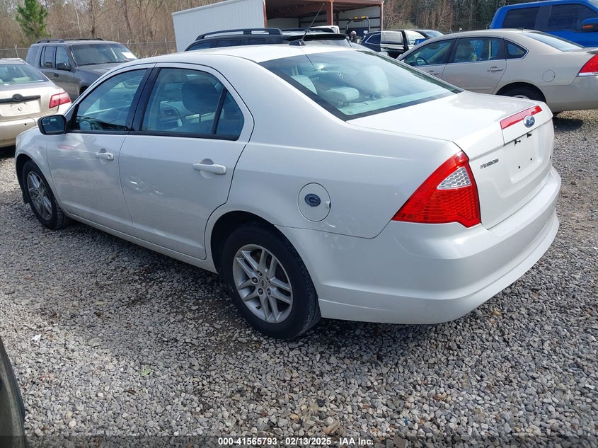 2011 FORD FUSION VIN: 3FAHP0GA6BR298625