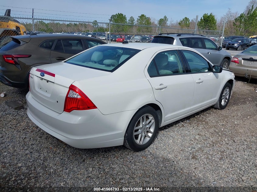 2011 FORD FUSION VIN: 3FAHP0GA6BR298625