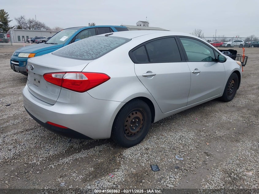 2015 KIA FORTE VIN: KNAFK4A65F5290551