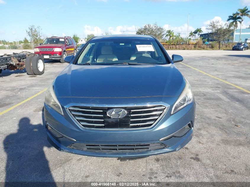 2016 Hyundai Sonata Se VIN: 5NPE24AF9GH400615 Lot: 41566148