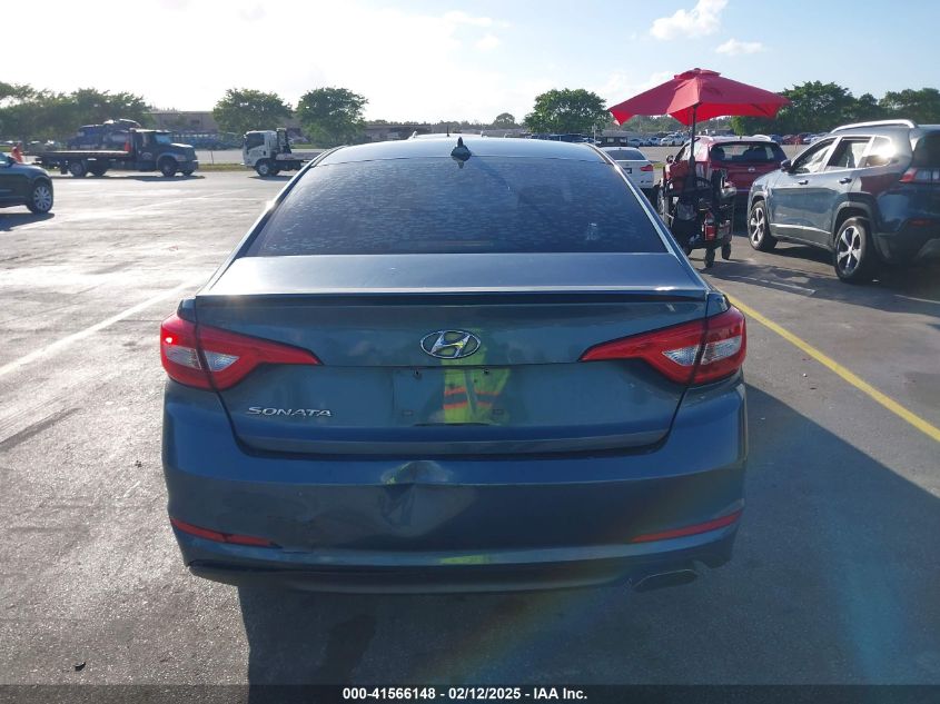 2016 Hyundai Sonata Se VIN: 5NPE24AF9GH400615 Lot: 41566148