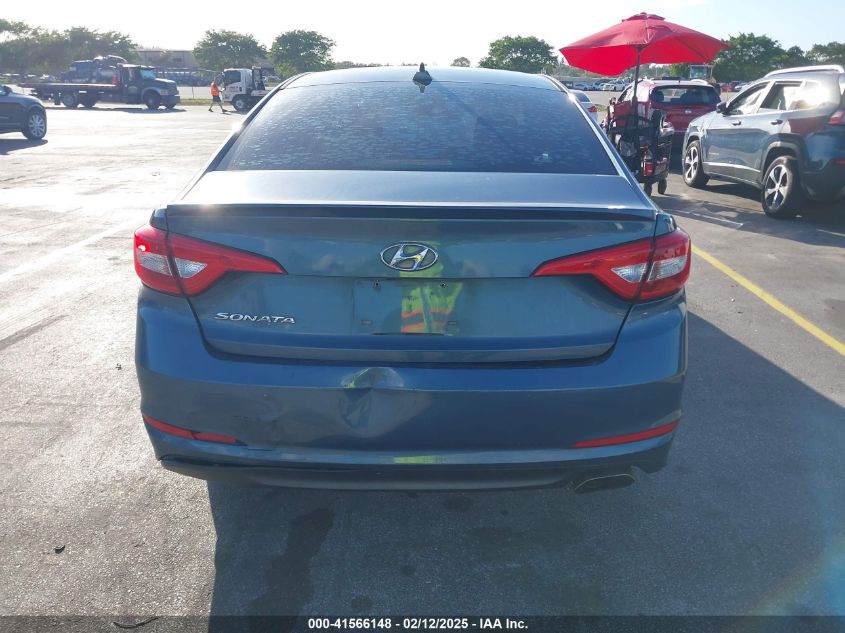 2016 Hyundai Sonata Se VIN: 5NPE24AF9GH400615 Lot: 41566148