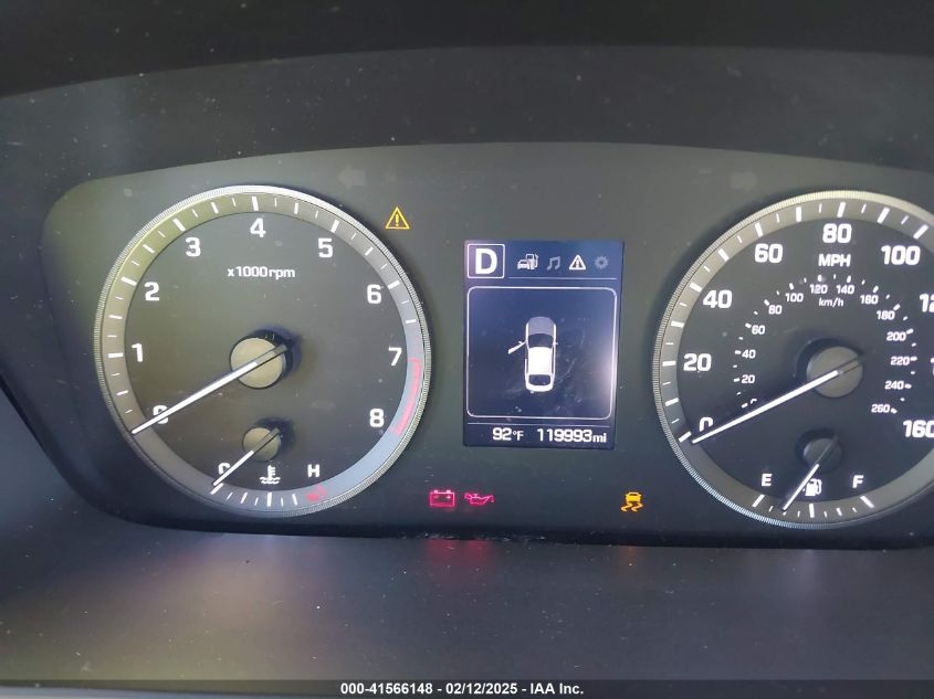 2016 Hyundai Sonata Se VIN: 5NPE24AF9GH400615 Lot: 41566148