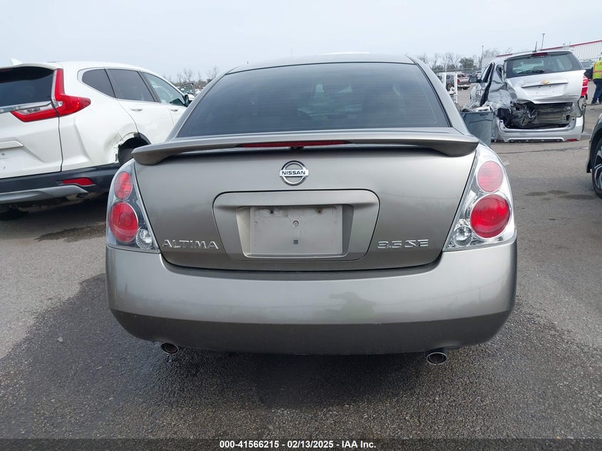 2006 NISSAN ALTIMA VIN: 1N4BL11D96C251717