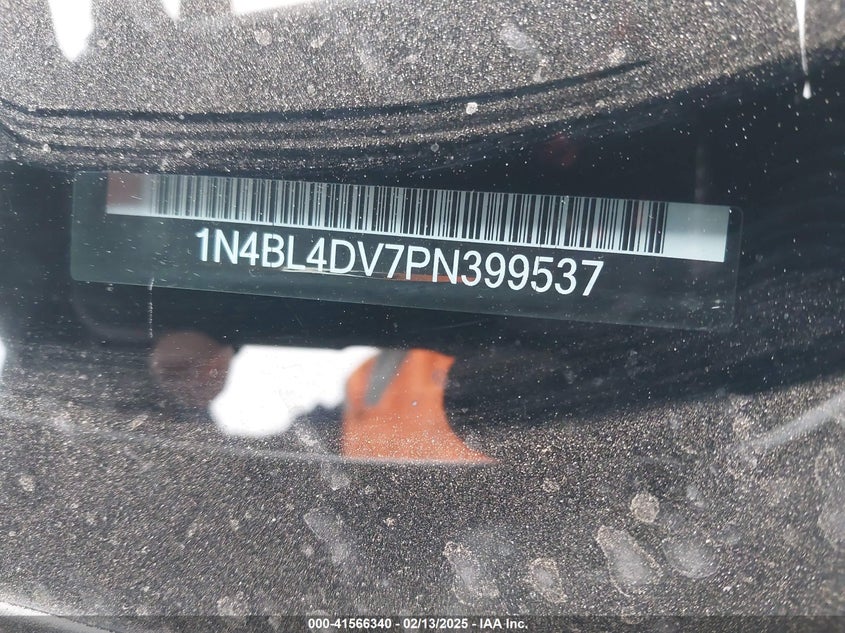 2023 NISSAN ALTIMA VIN: 1N4BL4DV7PN399537