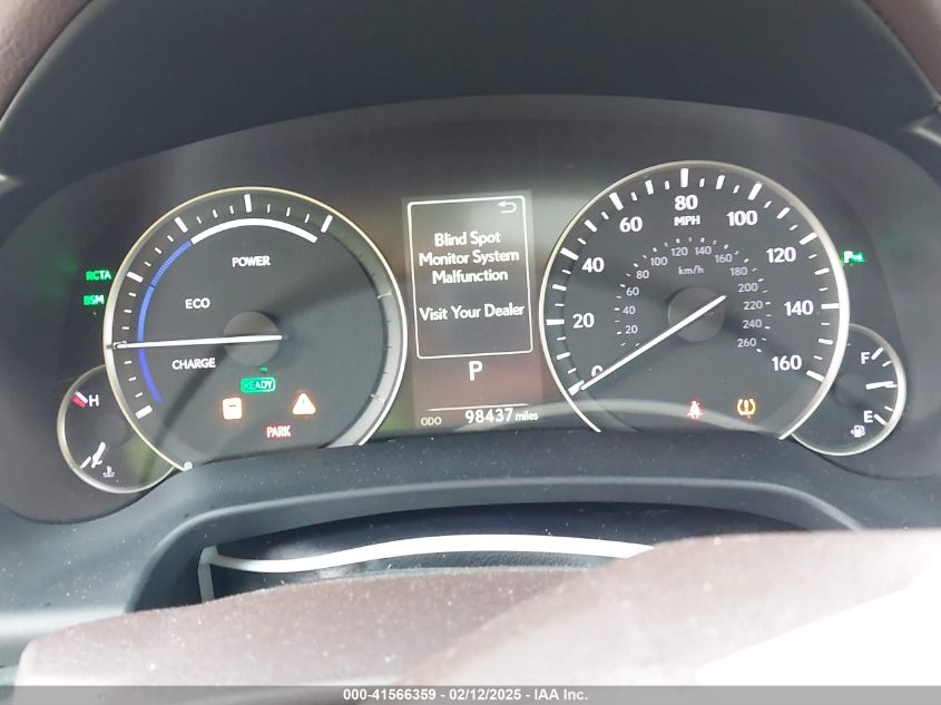 2016 Lexus Rx 450H VIN: 2T2BGMCA6GC002928 Lot: 41566359