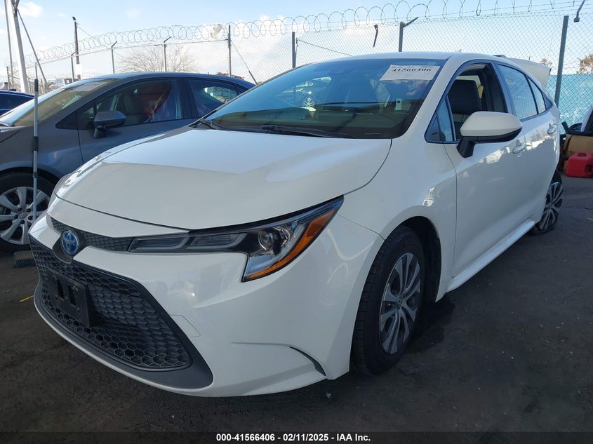 2022 TOYOTA COROLLA VIN: JTDEAMDE7N3006190