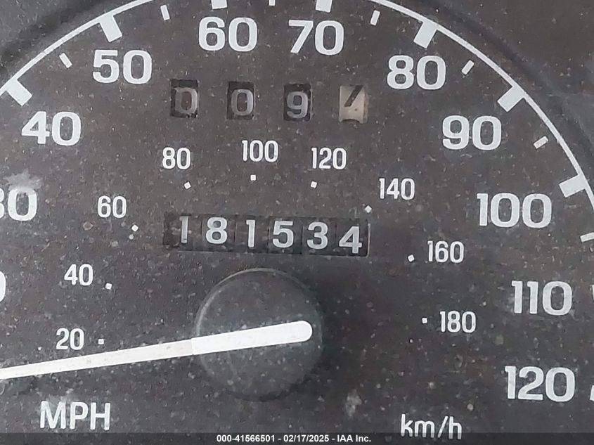 1999 Ford Ranger VIN: 1FTYR14Z3XTA17753 Lot: 41566501