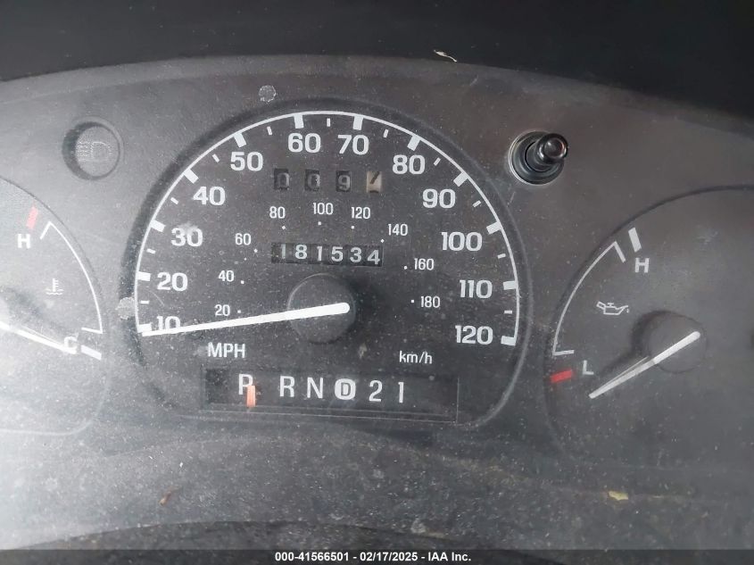 1999 Ford Ranger VIN: 1FTYR14Z3XTA17753 Lot: 41566501