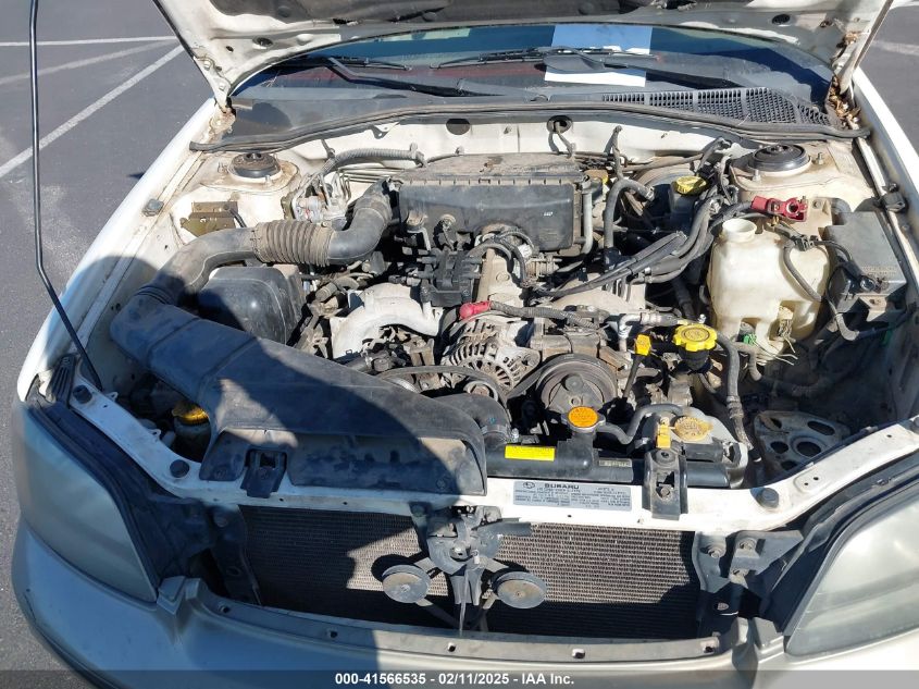 2000 Subaru Outback Limited VIN: 4S3BH6863Y6671197 Lot: 41566535