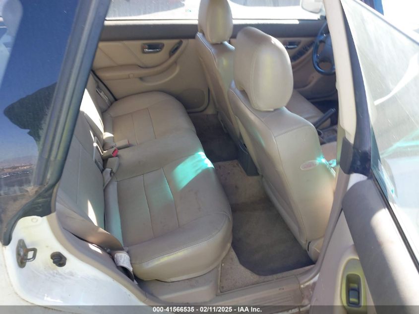 2000 Subaru Outback Limited VIN: 4S3BH6863Y6671197 Lot: 41566535