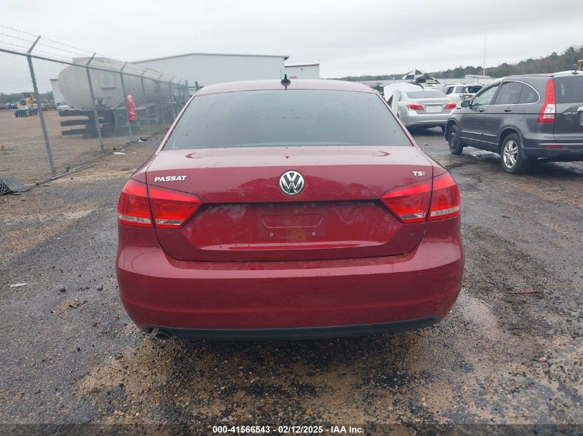 2015 Volkswagen Passat 1.8T Limited Edition VIN: 1VWAS7A36FC102441 Lot: 41566543