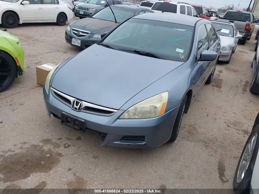 2007 HONDA ACCORD VIN: 1HGCM56317A074338