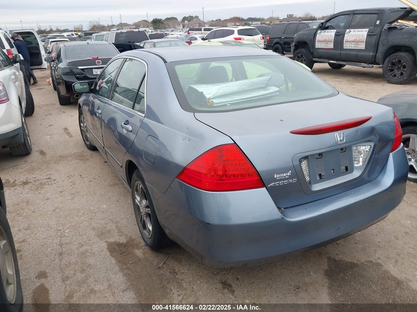 2007 HONDA ACCORD VIN: 1HGCM56317A074338