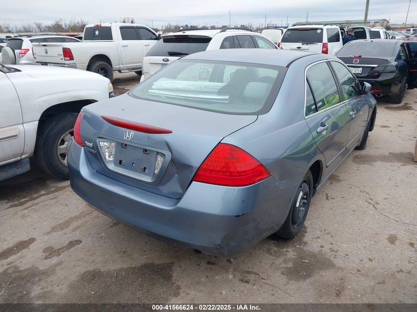 2007 HONDA ACCORD VIN: 1HGCM56317A074338