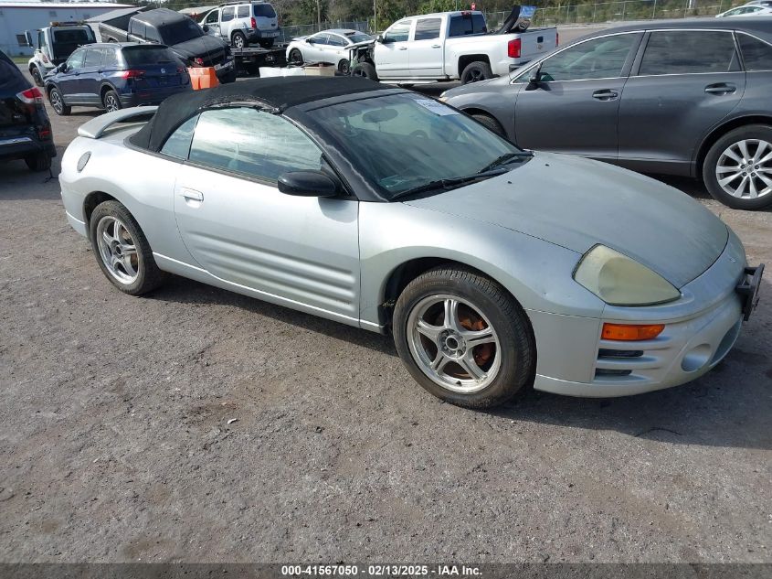4A3AE45G13E013413 MITSUBISHI ECLIPSE SPYDER Photo 1