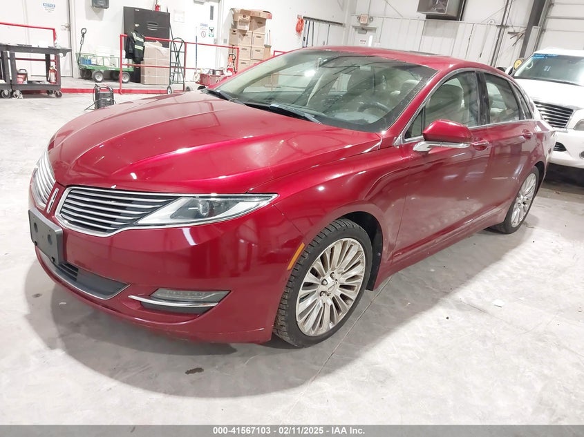 2015 LINCOLN MKZ VIN: 3LN6L2J9XFR611538