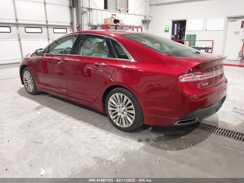 2015 LINCOLN MKZ VIN: 3LN6L2J9XFR611538