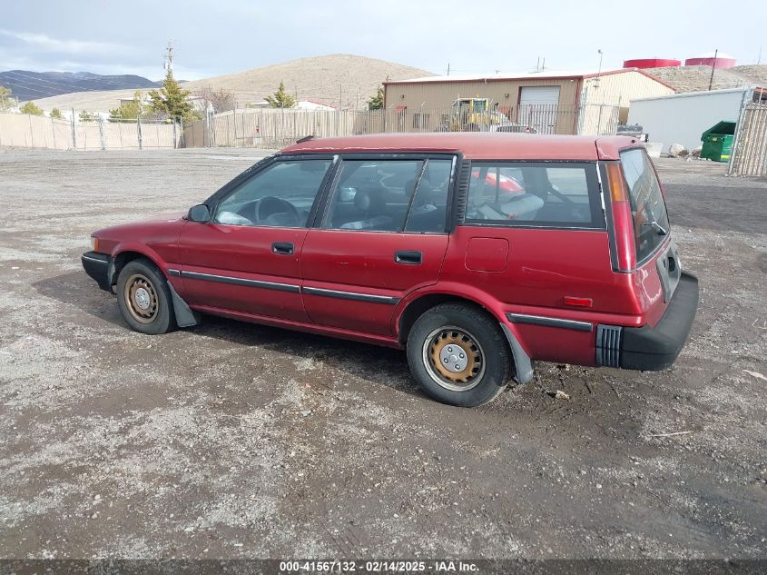 1989 Toyota Corolla VIN: JT2AE94B9K0076361 Lot: 41567132