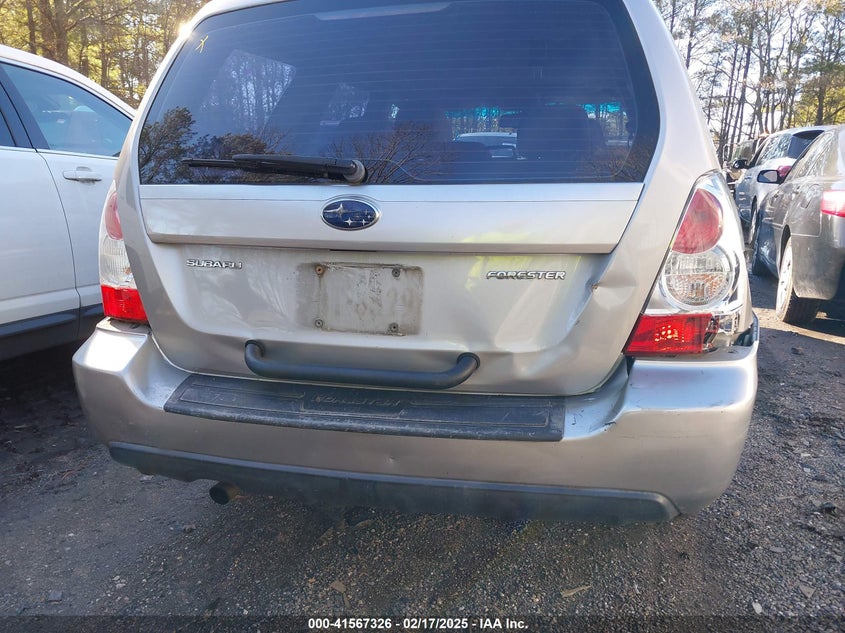 2007 Subaru Forester 2.5X VIN: JF1SG65697H729488 Lot: 41567326