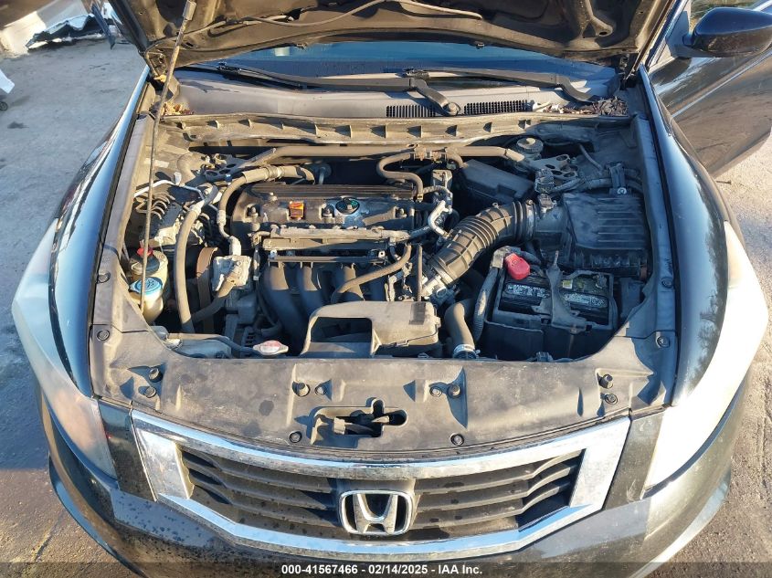 2010 Honda Accord 2.4 Ex-L VIN: 1HGCP2F8XAA017077 Lot: 41567466