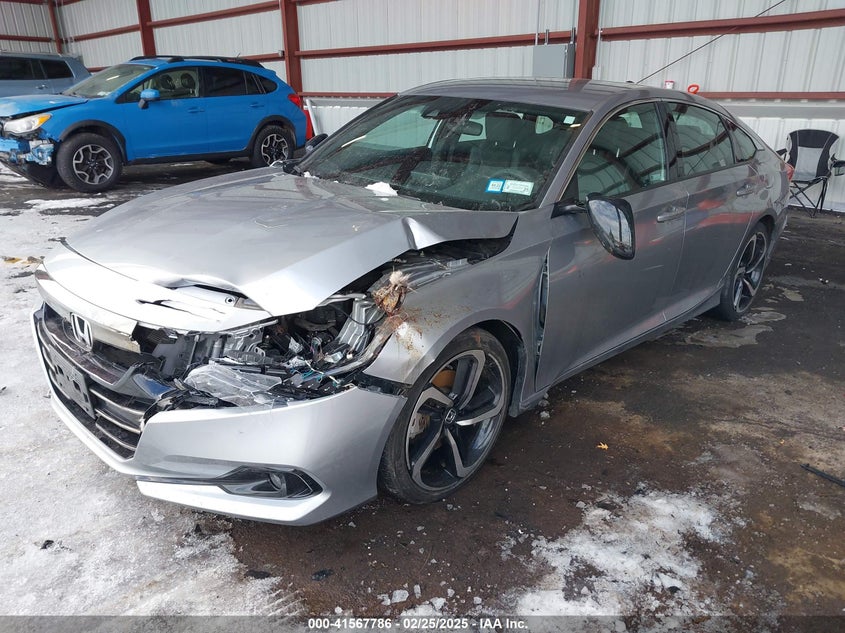 2022 HONDA ACCORD VIN: 1HGCV1F3XNA123006
