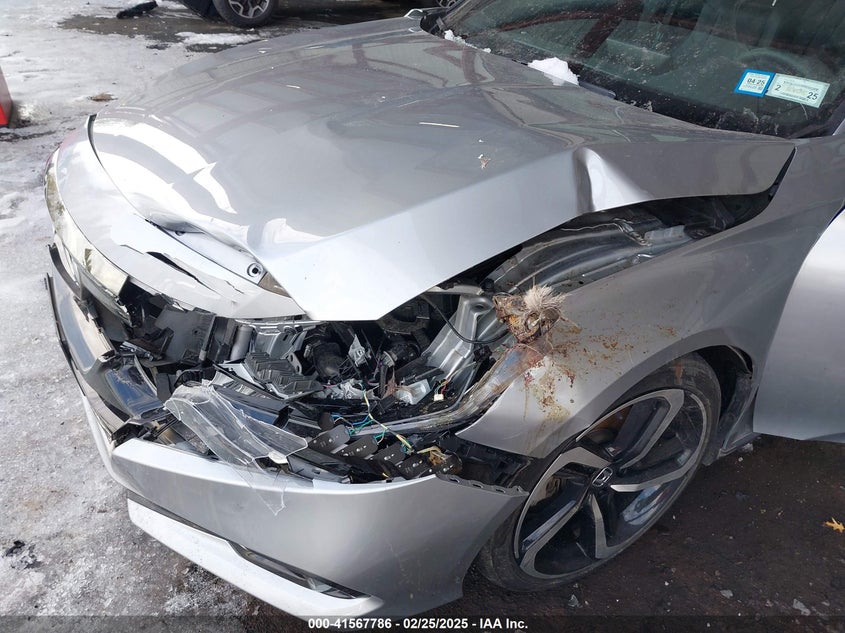 2022 HONDA ACCORD VIN: 1HGCV1F3XNA123006