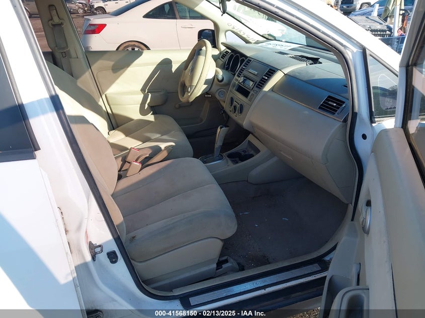 2008 NISSAN VERSA VIN: 3N1BC13E38L391112
