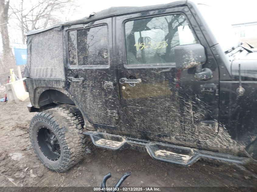 2008 Jeep Wrangler Unlimited Rubicon VIN: 1J4GA69118L600802 Lot: 41568353