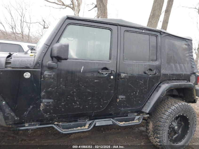 2008 Jeep Wrangler Unlimited Rubicon VIN: 1J4GA69118L600802 Lot: 41568353