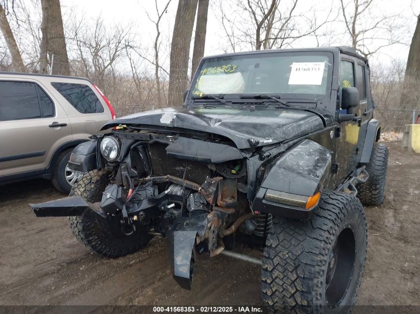 2008 Jeep Wrangler Unlimited Rubicon VIN: 1J4GA69118L600802 Lot: 41568353