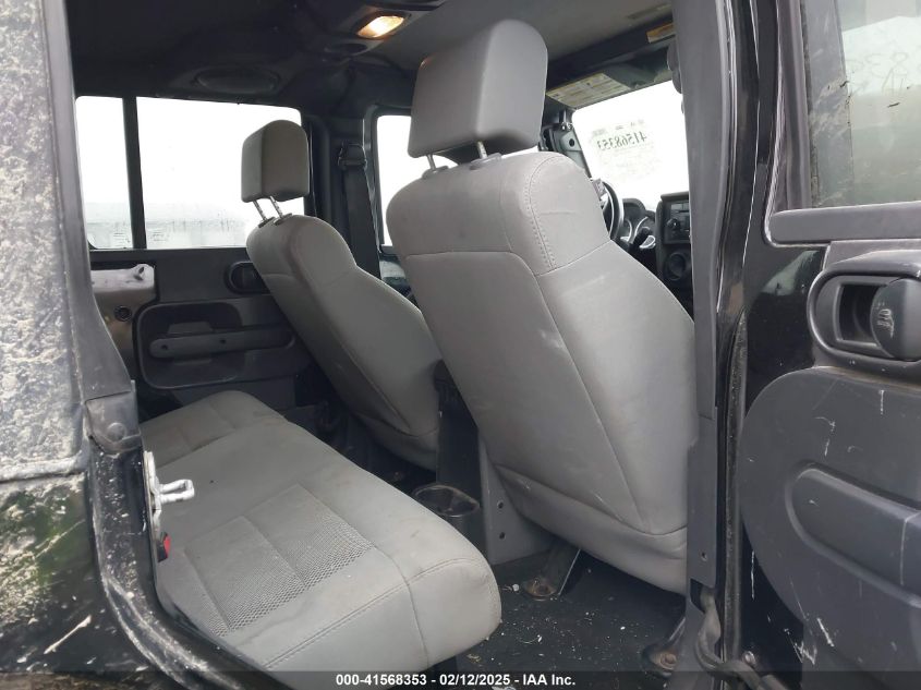 2008 Jeep Wrangler Unlimited Rubicon VIN: 1J4GA69118L600802 Lot: 41568353