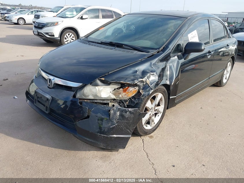 2006 HONDA CIVIC VIN: 1HGFA16886L019950