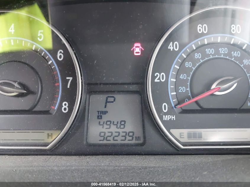 2008 Kia Optima Lx VIN: KNAGE123485259891 Lot: 41568419