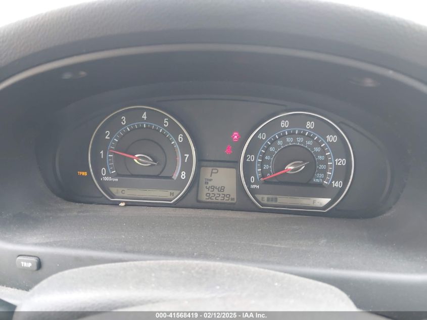 2008 Kia Optima Lx VIN: KNAGE123485259891 Lot: 41568419