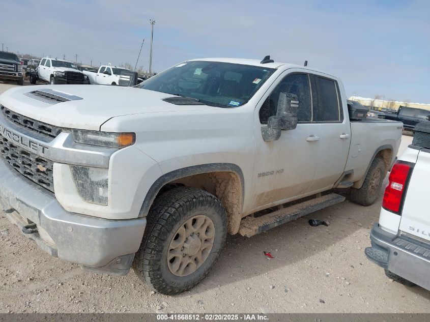2022 Chevrolet Silverado 2500Hd 4Wd Double Cab Long Bed Lt VIN: 1GC5YNE77NF239342 Lot: 41568512
