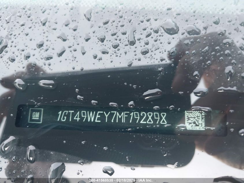 2021 GMC Sierra 3500hd - 1GT49WEY7MF192898