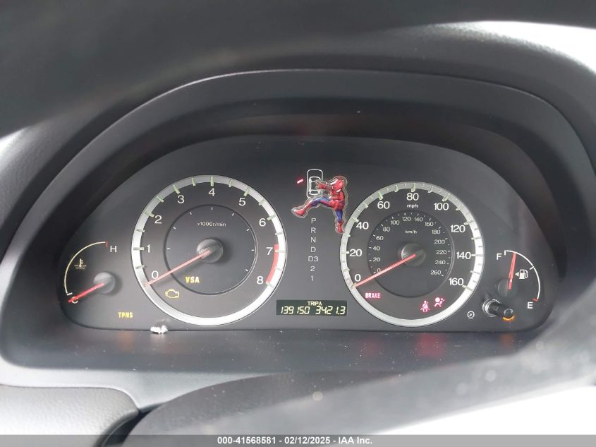 2009 Honda Accord 2.4 Lx VIN: 1HGCP26379A170743 Lot: 41568581