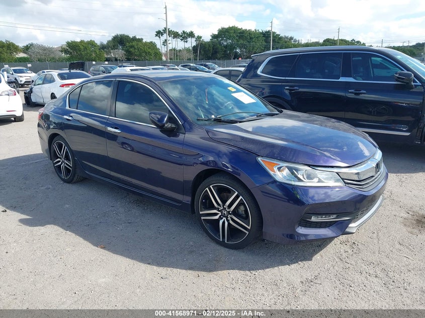 2016 HONDA ACCORD VIN: 1HGCR2F54GA231037
