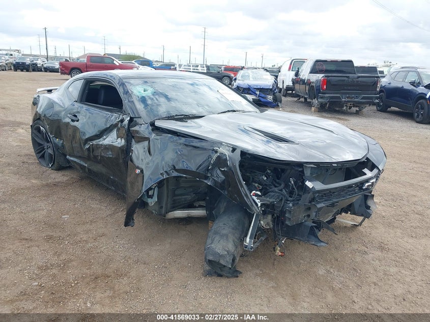 2018 Chevrolet Camaro 2Ss VIN: 1G1FH1R70J0186772 Lot: 41569033