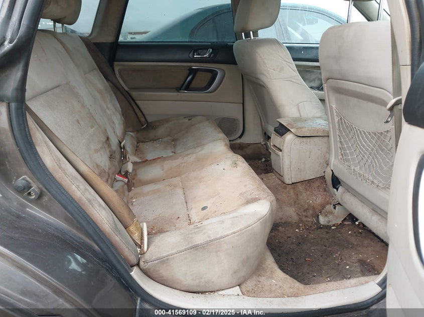 2008 Subaru Outback 2.5I/2.5I L.l. Bean Edition VIN: 4S4BP61C187352700 Lot: 41569109