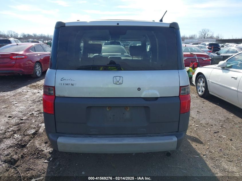 2003 Honda Element Ex VIN: 5J6YH28533L030226 Lot: 41569276