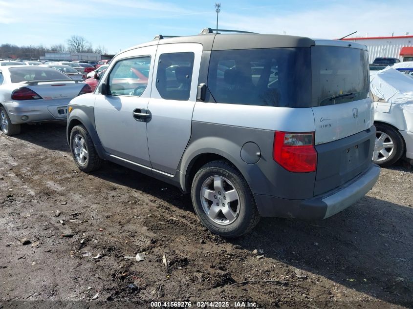 2003 Honda Element Ex VIN: 5J6YH28533L030226 Lot: 41569276