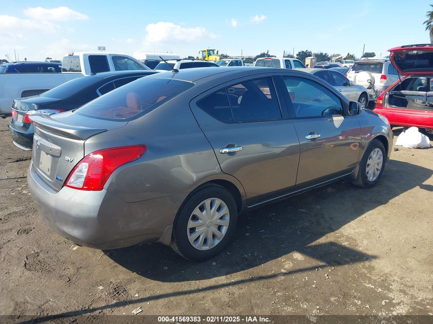 2014 NISSAN VERSA VIN: 3N1CN7AP4EL806908
