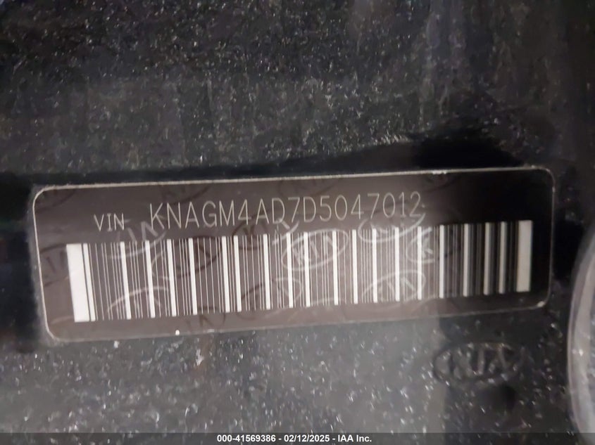 2013 KIA OPTIMA HYBRID LX - KNAGM4AD7D5047012