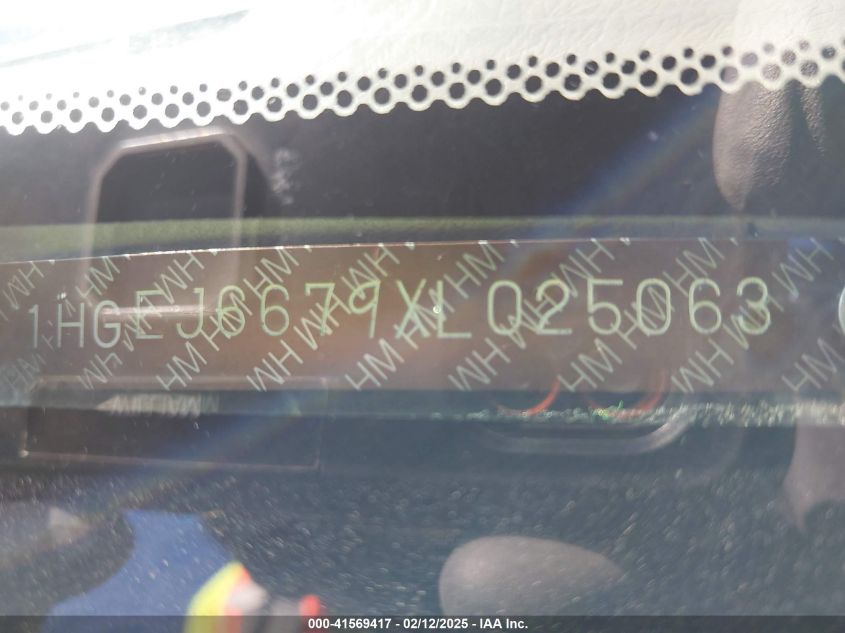 1999 Honda Civic Lx VIN: 1HGEJ6679XL025063 Lot: 41569417