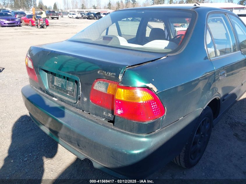 1999 Honda Civic Lx VIN: 1HGEJ6679XL025063 Lot: 41569417