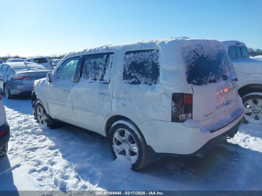 2013 Honda Pilot Ex-L VIN: 5FNYF4H54DB060315 Lot: 41569948